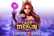 Image of the slot machine game Lady Merlin Lightning Chase provided by Reel Play