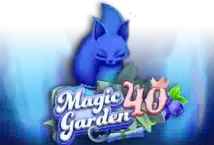 Image of the slot machine game Magic Garden 40 provided by GameArt
