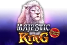 Image of the slot machine game Majestic King Christmas Edition provided by Amusnet Interactive