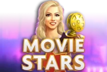 Image of the slot machine game Movie Stars provided by capecod-gaming.