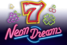 Image of the slot machine game Neon Dreams provided by 5Men Gaming