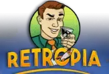 Image of the slot machine game Retropia provided by Gluck Games
