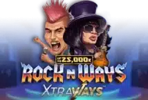 Image of the slot machine game Rock N Ways Xtraways provided by Iron Dog Studio