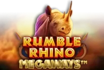 Image of the slot machine game Rumble Rhino Megaways provided by pariplay.
