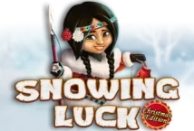 Image of the slot machine game Snowing Luck Christmas Edition provided by Spinomenal