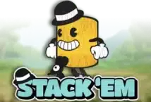 Image of the slot machine game Stack Em provided by Hacksaw Gaming