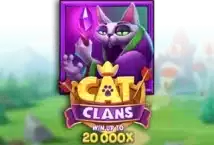 Image of the slot machine game Cat Clans provided by Microgaming