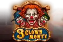 Image of the slot machine game 3 Clown Monty provided by Play'n Go