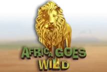 Image of the slot machine game Africa Goes Wild provided by leander-games.