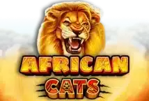 Image of the slot machine game African Cats provided by Ruby Play