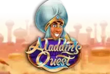 Image of the slot machine game Aladdin’s Quest provided by GameArt