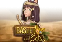 Image of the slot machine game Bastet and Cats provided by Mascot Gaming