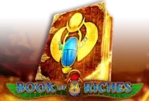 Image of the slot machine game Book of 8 Riches provided by Ruby Play