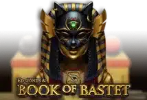 Image of the slot machine game Ed Jones and Book of Bastet provided by spinmatic.