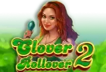 Image of the slot machine game Clover Rollover 2 provided by Eyecon