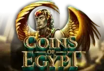 Image of the slot machine game Coins of Egypt provided by Woohoo Games