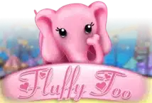 Image of the slot machine game Fluffy Too provided by Kalamba Games