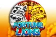 Image of the slot machine game Fortune Lions provided by Realtime Gaming