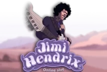 Image of the slot machine game Jimi Hendrix provided by stakelogic.