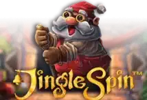 Image of the slot machine game Jingle Spin provided by NetEnt