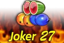 Image of the slot machine game Joker 27 provided by Playson