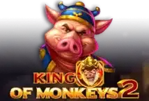 Image of the slot machine game King of Monkeys 2 provided by GameArt