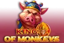 Image of the slot machine game King of Monkeys provided by iSoftBet
