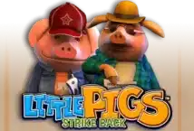 Image of the slot machine game Little Pigs provided by Leander Games