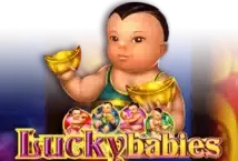 Image of the slot machine game Lucky Babies provided by GameArt