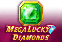 Image of the slot machine game Mega Lucky Diamonds provided by Triple Cherry