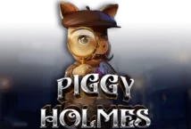Image of the slot machine game Piggy Holmes provided by 1x2 Gaming