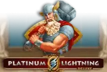 Image of the slot machine game Platinum Lightning Deluxe provided by Leander Games