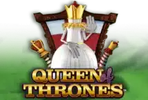 Image of the slot machine game Queen of Thrones provided by Leander Games