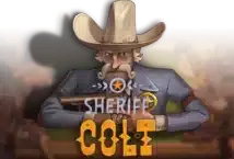 Image of the slot machine game Sheriff Colt provided by Peter & Sons
