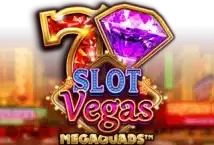 Image of the slot machine game Slot Vegas Megaquads provided by Iron Dog Studio
