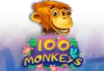 Image of the slot machine game 100 Monkeys provided by Bet2tech