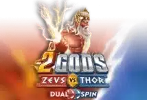 Image of the slot machine game 2 Gods: Zeus vs Thor Dual Spin provided by 4ThePlayer