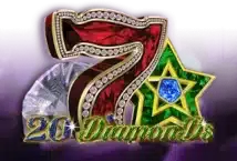 Image of the slot machine game 20 Diamonds provided by Amusnet Interactive