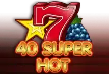 Image of the slot machine game 40 Super Hot provided by Tom Horn Gaming