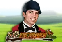 Image of the slot machine game 50 Horses provided by Amusnet Interactive