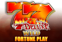 Image of the slot machine game 7’s Deluxe Wild Fortune provided by stakelogic.
