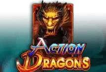 Image of the slot machine game Action Dragons provided by Genesis Gaming
