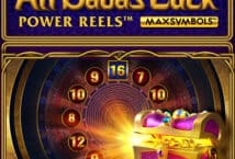 Image of the slot machine game Ali Baba’s Luck Power Reels provided by Red Tiger Gaming