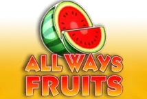 Image of the slot machine game All Ways Fruits provided by Booming Games