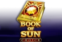 Image of the slot machine game Book of Sun Choice provided by Tom Horn Gaming