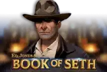 Image of the slot machine game Ed Jones & Book of Seth provided by Habanero