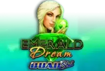 Image of the slot machine game Emerald Dream provided by Hacksaw Gaming