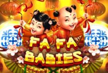 Image of the slot machine game Fa Fa Babies provided by Hacksaw Gaming