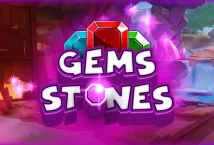 Image of the slot machine game Gem Stones provided by Woohoo Games