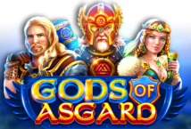 Image of the slot machine game Gods of Asgard provided by Capecod Gaming